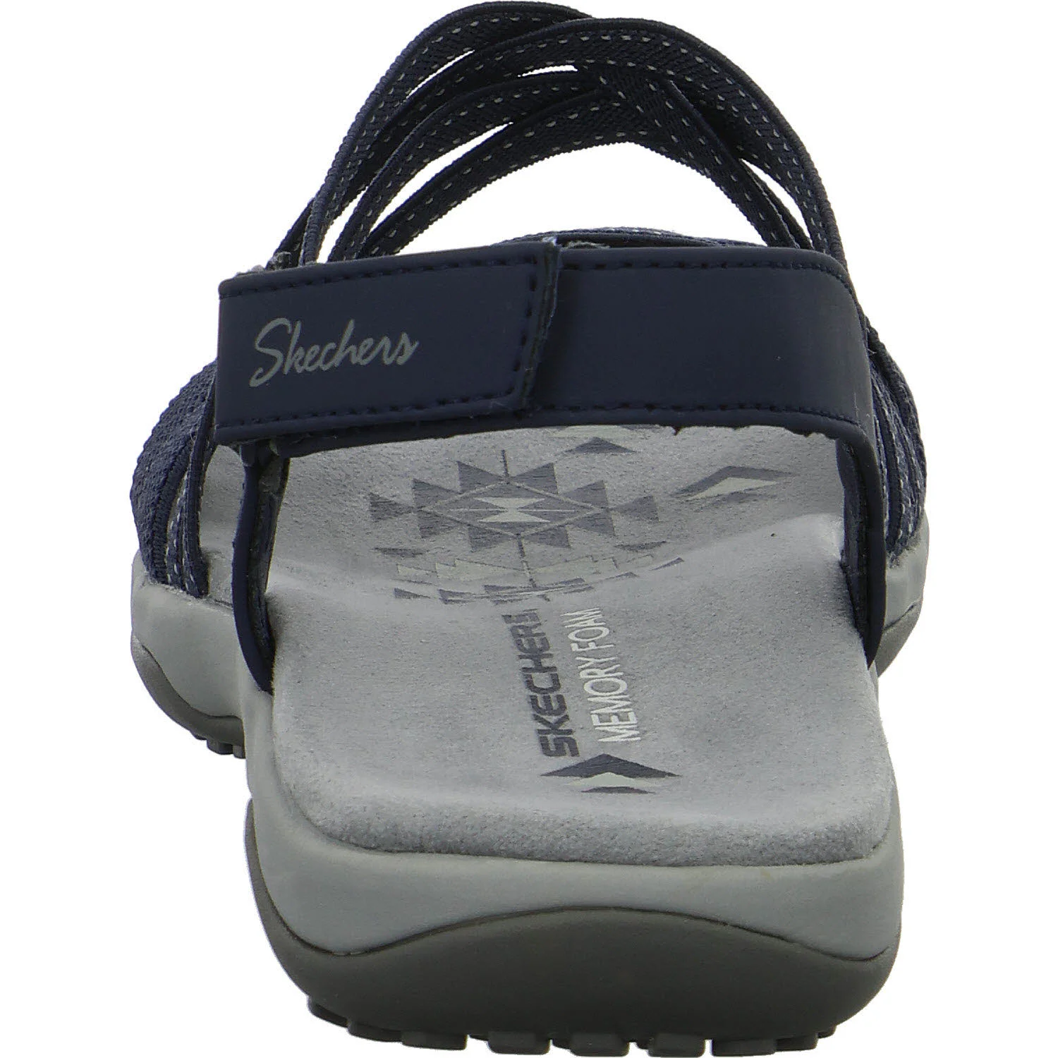 Skechers Damen Sandalen 163571 NVY Reggae Slim - Summer Getaway navy normal