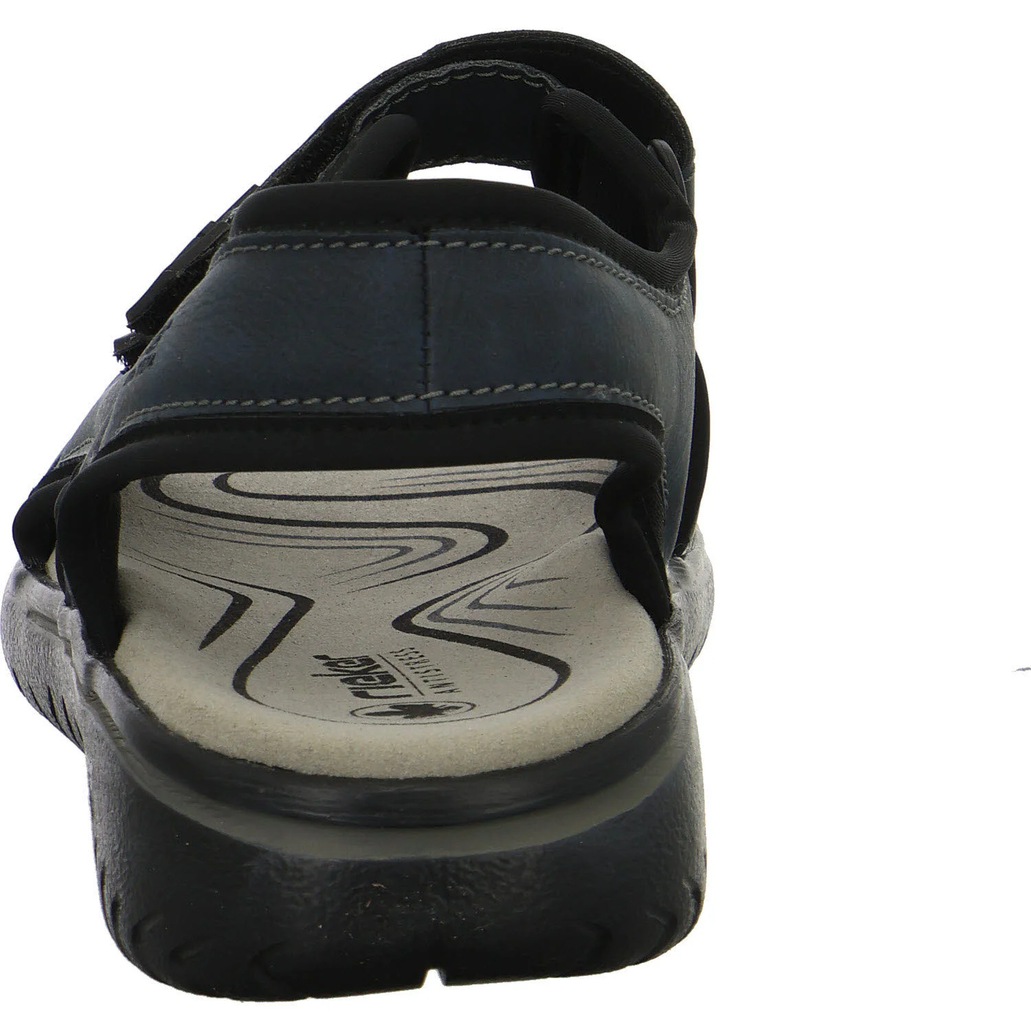 Rieker Herren Sandalen 26455-14 26455 midnight/schwarz G (weit)
