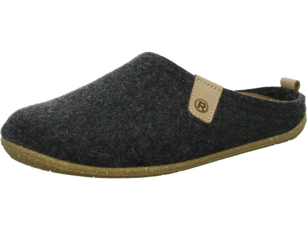 ROHDE Herren Winterpantoffel 6920/82 Tivoli-H anthrazit G 1/2 (normal)