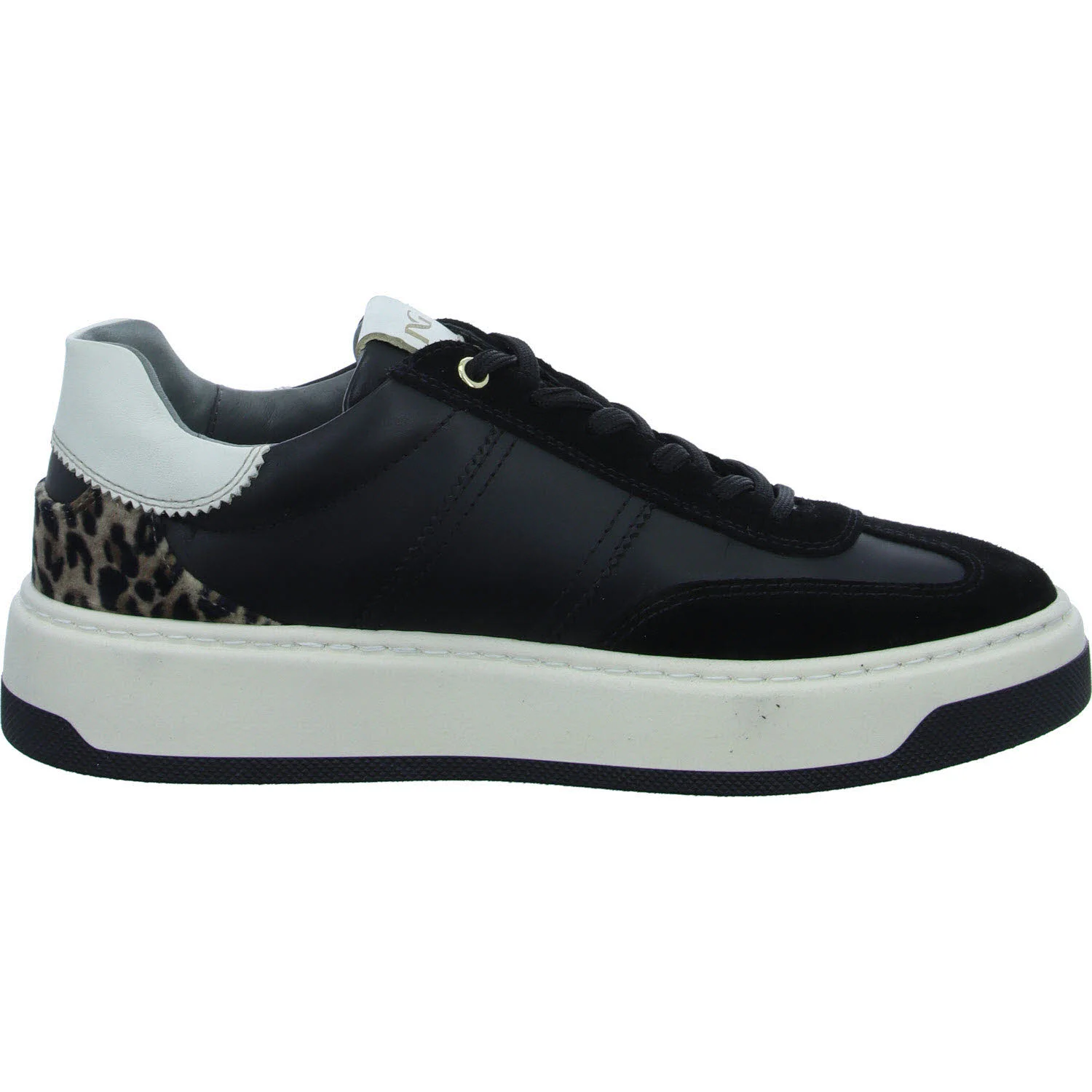 NeroGiardini Damen Schnürschuhe I411645D 100 I411645D nero normal