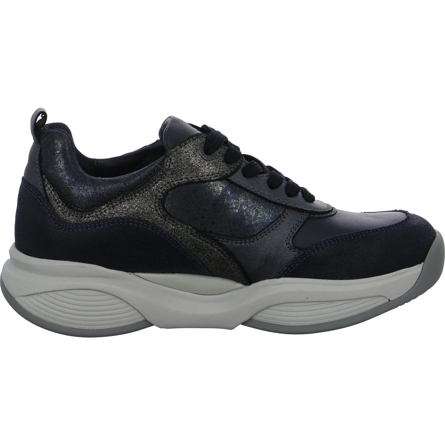 Xsensible Damen Schnürschuhe 32004.3/218-HX SWX19 navy combi HX (weit)