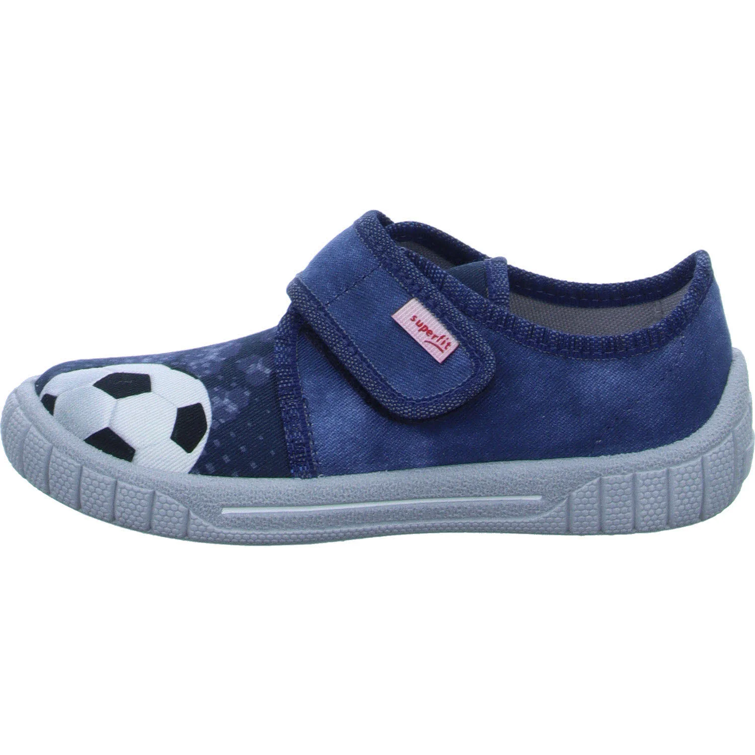 Superfit Kinder Hausschuhe 1-800273-8000 Bill blau WMS mittel