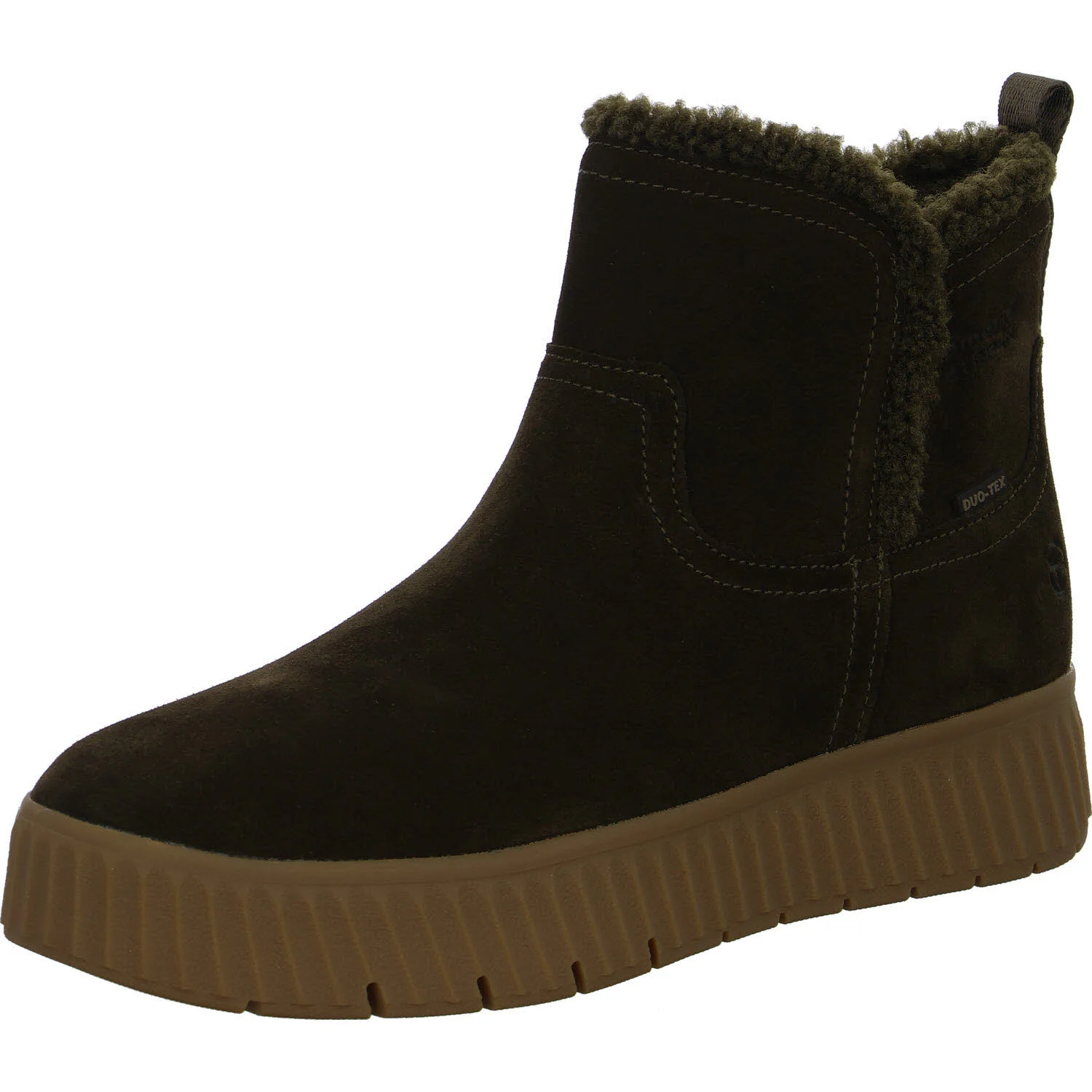 Element 2 von 8 (Bild) – Tamaris Comfort Damen Stiefelette warm 8-86422-45-722 8-86422-45 olive weit