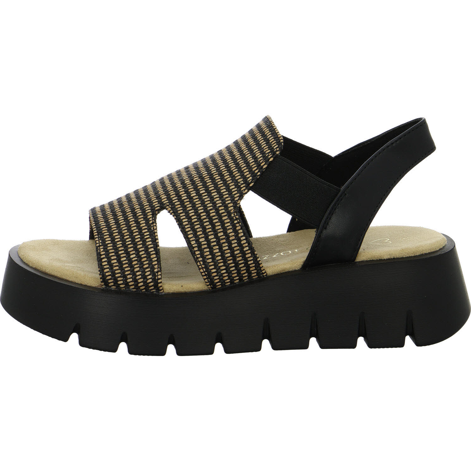 Marco Tozzi Damen Sandalen 2-28524-46/098 2-28524-46 black comb normal