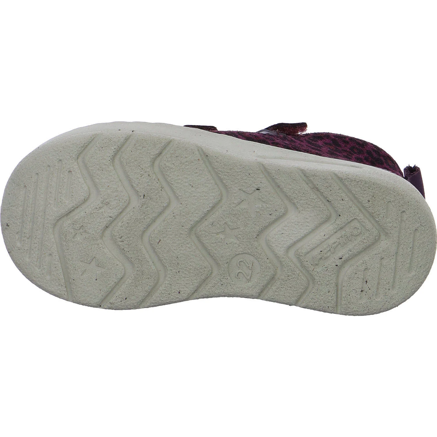 Ricosta Kinderschuh zum Schlupfen 50 2007102/380 Lia merlot WMS mittel