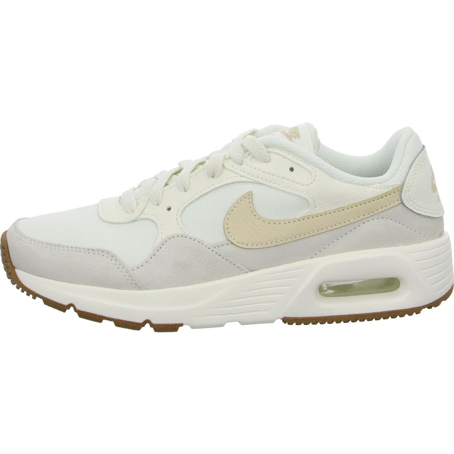 Nike Damen Schnürschuhe CW4554/118 Nike Air Max SC Women"s Shoes sail/sanddrift-gum med brown normal