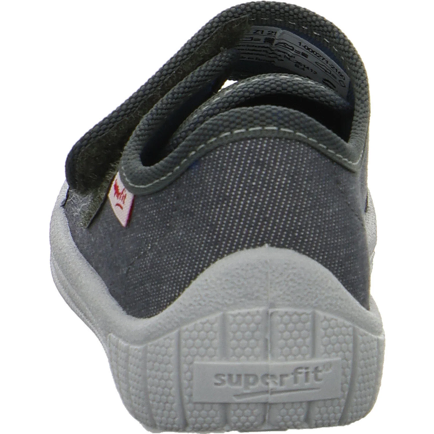 Superfit Kinder Hausschuhe 1-000271-2100 Bill grau WMS mittel