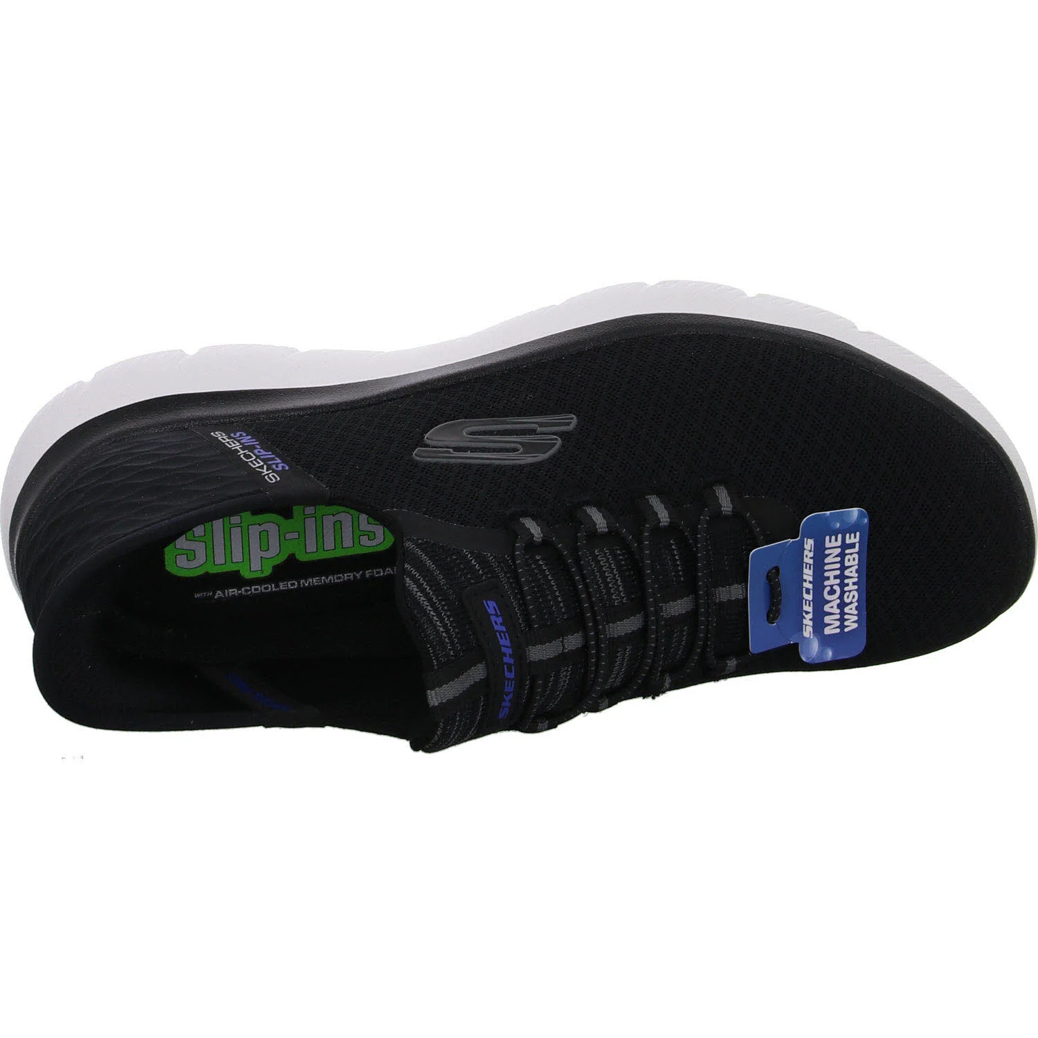 Element 8 von 8 (Bild) – Skechers Herren Slipper 232457 BLK Summits - High Range black normal