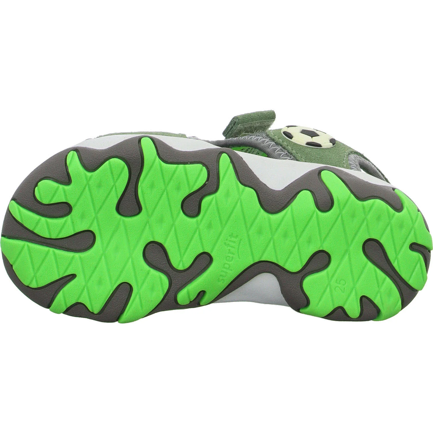 Element 5 von 8 (Bild) – Superfit Kinder Sandalen 1-009466-7500 Mike 3.0 hellgrün/hellgrau WMS mittel