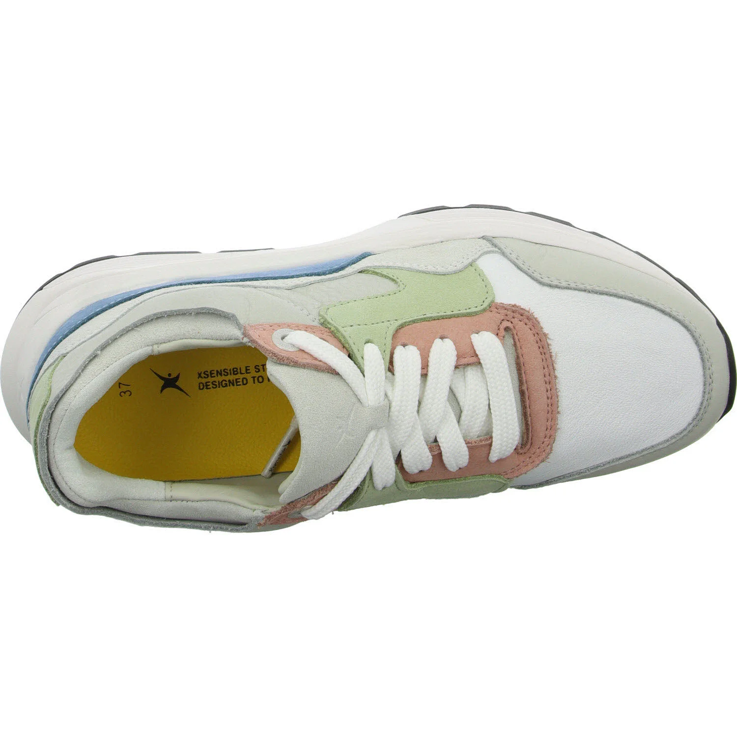 Element 8 von 8 (Bild) – Xsensible Damen Schnürschuhe 33000.3/971-GX Golden Gate Lady grey combi G (normal)