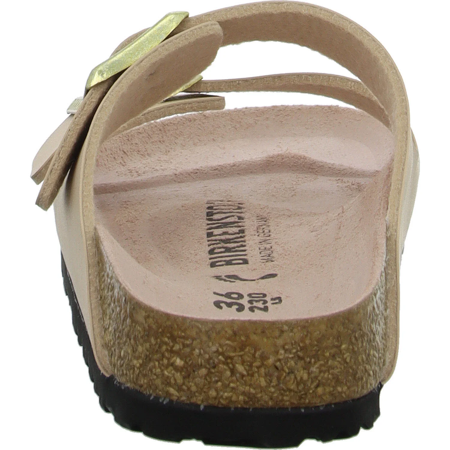 Element 4 von 8 (Bild) – BIRKENSTOCK Pantoletten 1031525 Arizona triples new beige/pink clay schmal