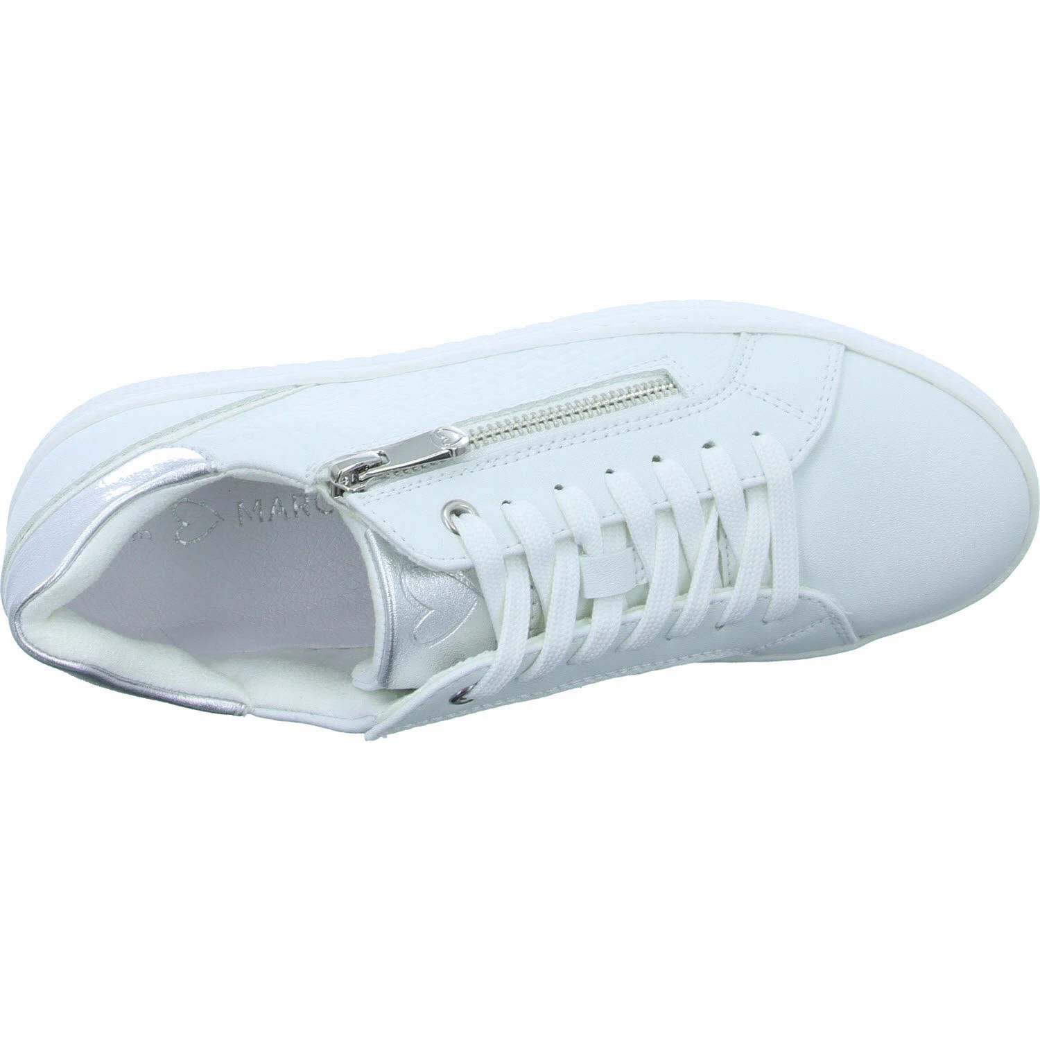 Element 8 von 8 (Bild) – Marco Tozzi Damen Schnürschuhe 2-23718-42/197 2-23718-42 white comb normal