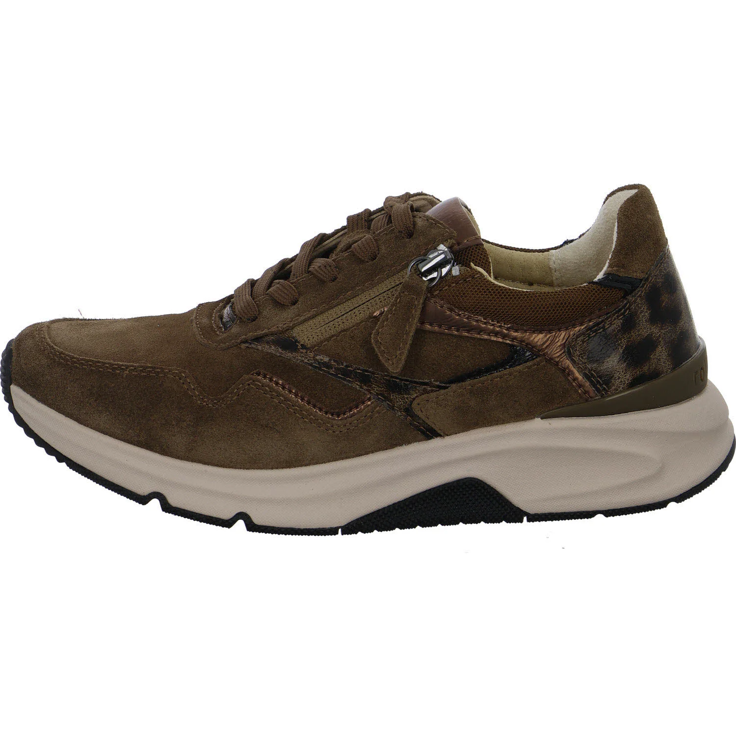 Gabor Rollingsoft Damen Schnürschuhe 0103.01.012 0103.01 whisky kombi normal