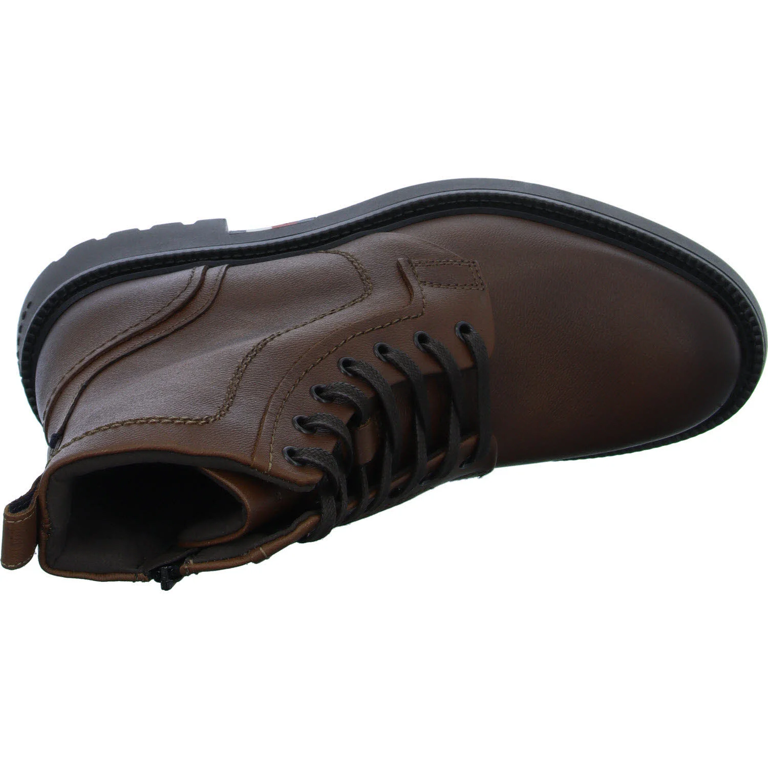 Tommy Hilfiger Herren Schnürstiefel FM0FM05183GVI HILFIGER COMFORT LWT LTH BOOT winter cognac normal