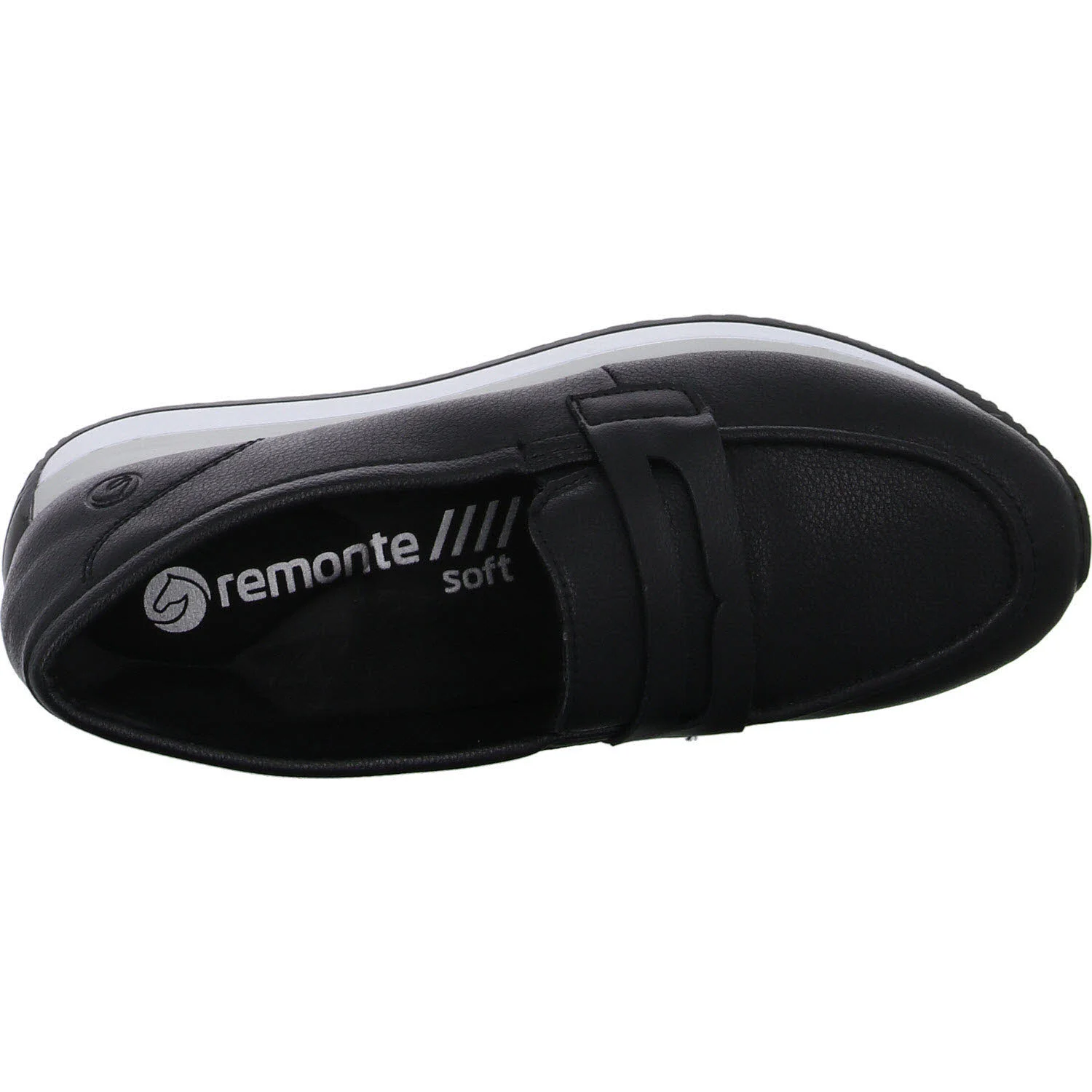 Element 8 von 8 (Bild) – Remonte Damen Slipper D0H04-00 D0H04 nero/schwarz/schwarz F 1/2 (normal)