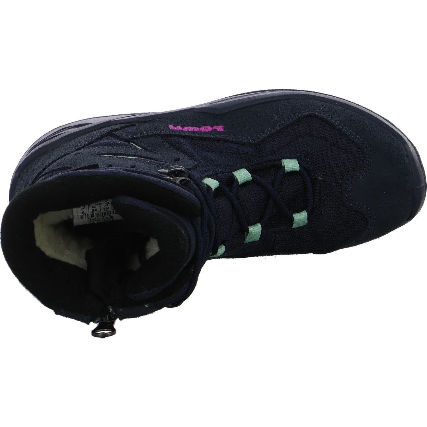 Element 8 von 8 (Bild) – Lowa Kinder Schnürstiefel 641530/6924 Lino GTX Hi Jr navy/pink normal