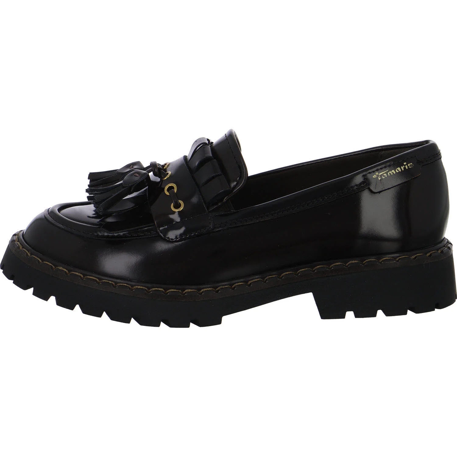 Tamaris Damen Slipper 1-24353-47/304 1-24353-47 mocca normal