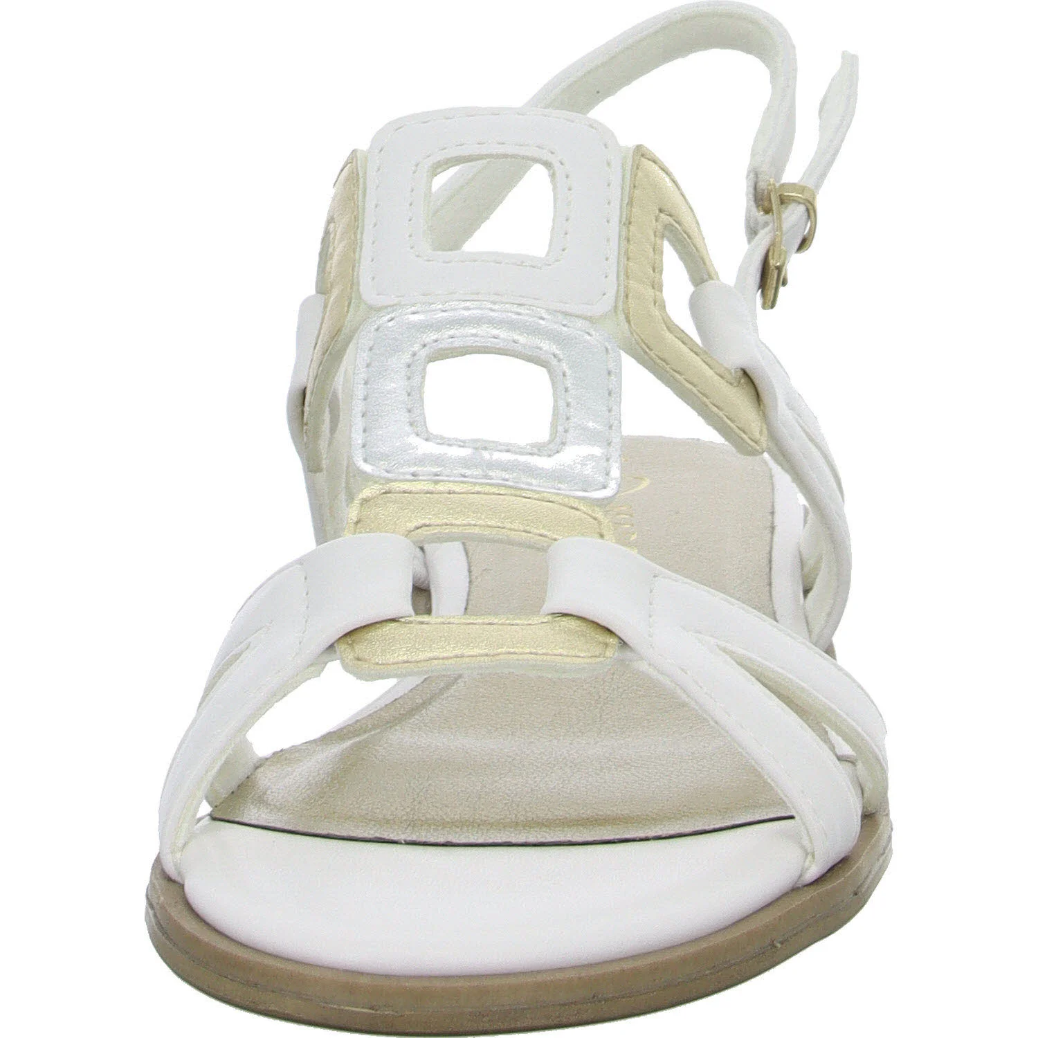 Element 3 von 8 (Bild) – Marco Tozzi Damen Sandalen 2-28145-44/197 2-28145-44 white comb normal