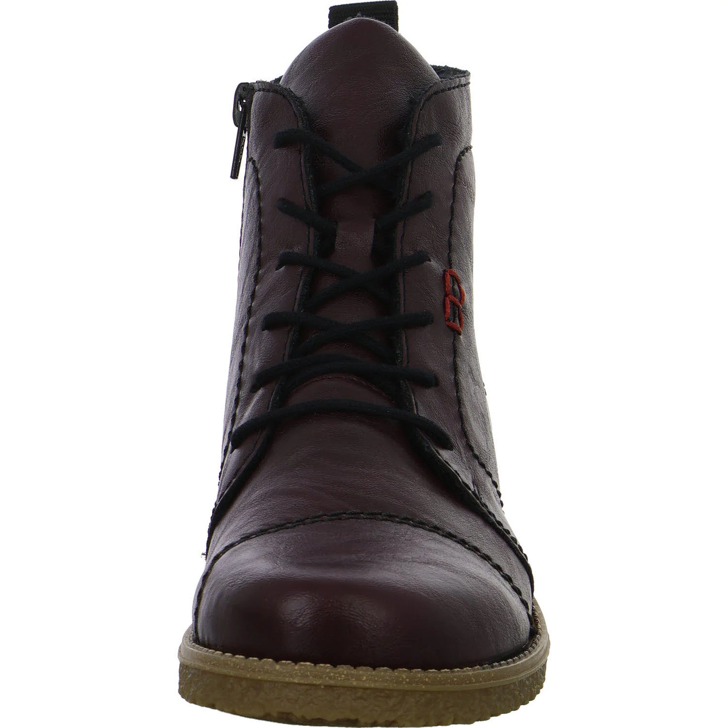 Element 3 von 8 (Bild) – Rieker Damen Schnürstiefel 73500-30 73500 brombeer F 1/2 (normal)