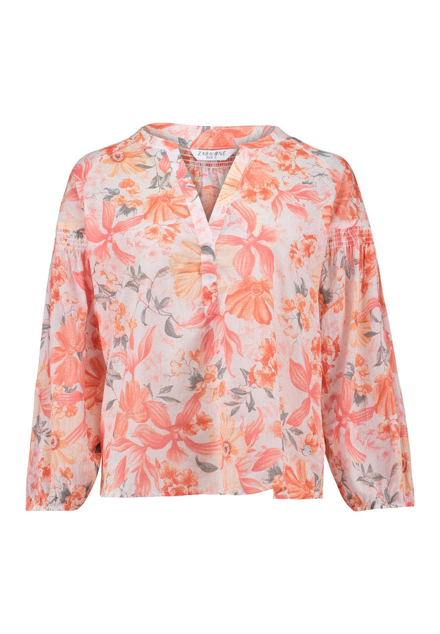 Zabaione Damen Blusen LA-301-0345/194865 Blouse Al44exandra p5025 melon