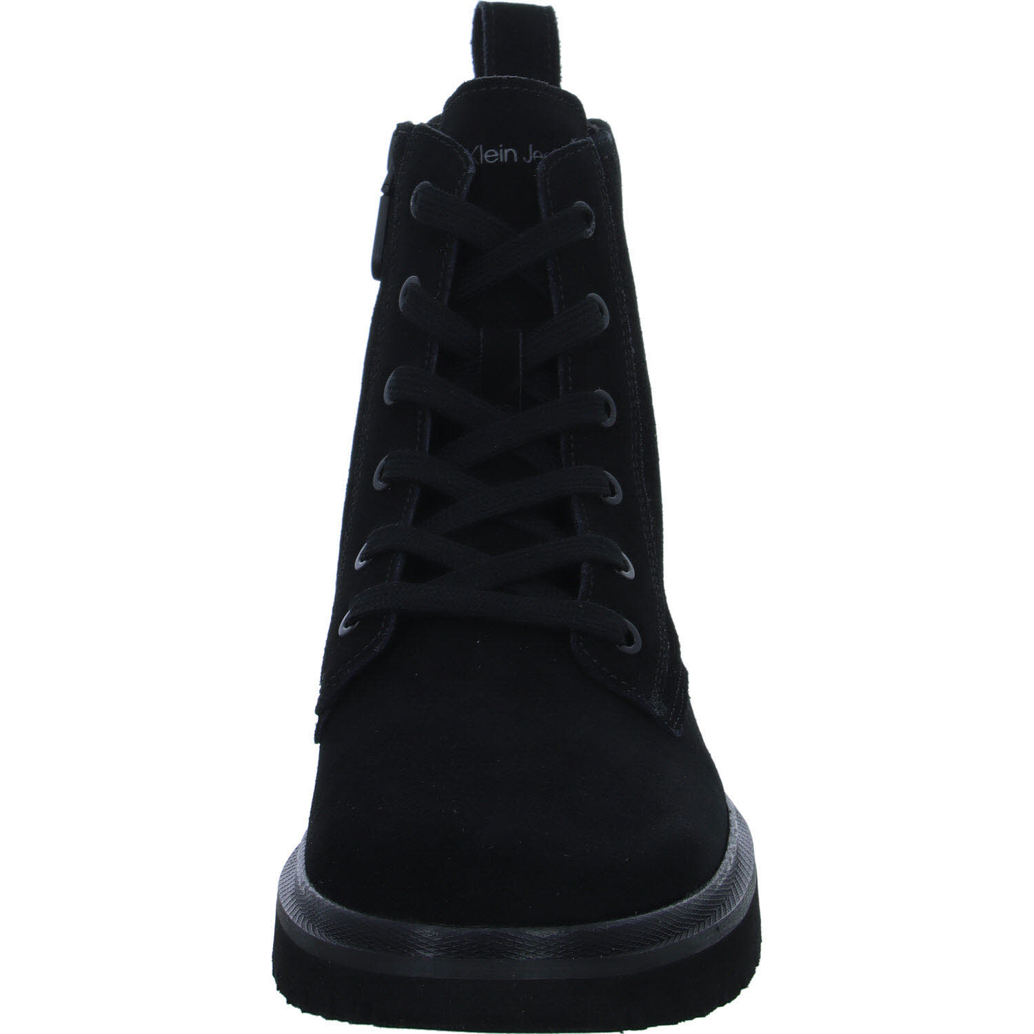 Calvin Klein Herren Schnürstiefel YM0YM010700GJ EVA BOOT MID LACEUP ICONIC DRESS triple black normal