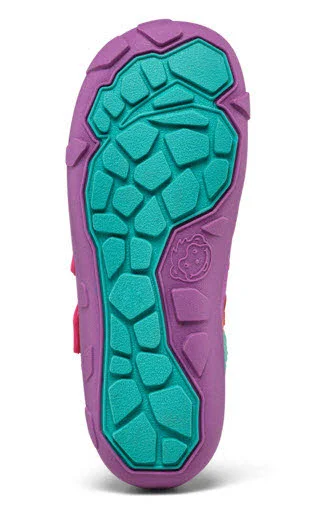 Affenzahn Kinder Schaftstiefel 01488-40126 Übergangsschuh Leder Friendy Eule pink, lila normal