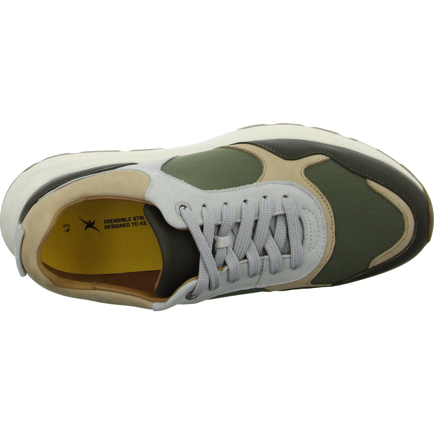 Element 8 von 8 (Bild) – Xsensible Herren Schnürschuhe 33201.1/477-HX Rialto moss combi HX (weit)