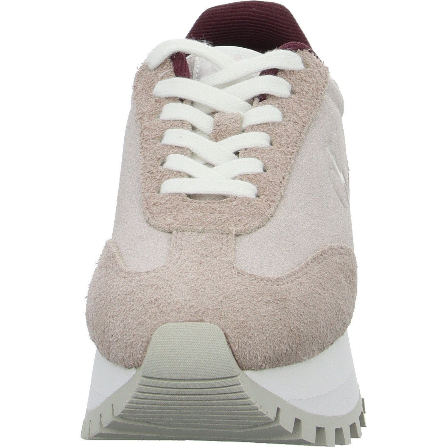 Calvin Klein Damen Schnürschuhe YW0YW015740KB RUNNER LACEUP ML SUEDE lilac ash/bright white normal
