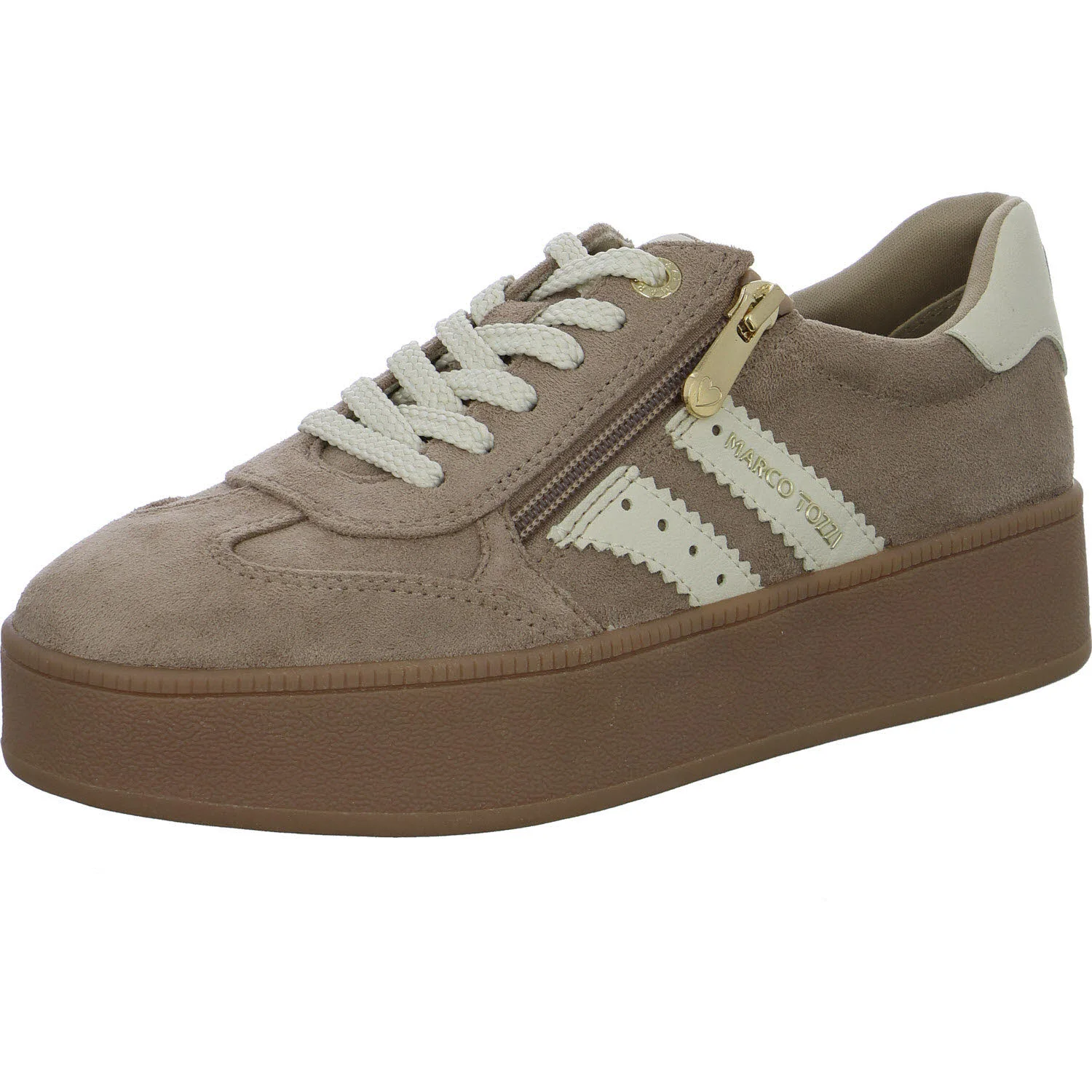 Marco Tozzi Damen Schnürschuhe 2-23716-47/470 2-23716-47 tan comb normal