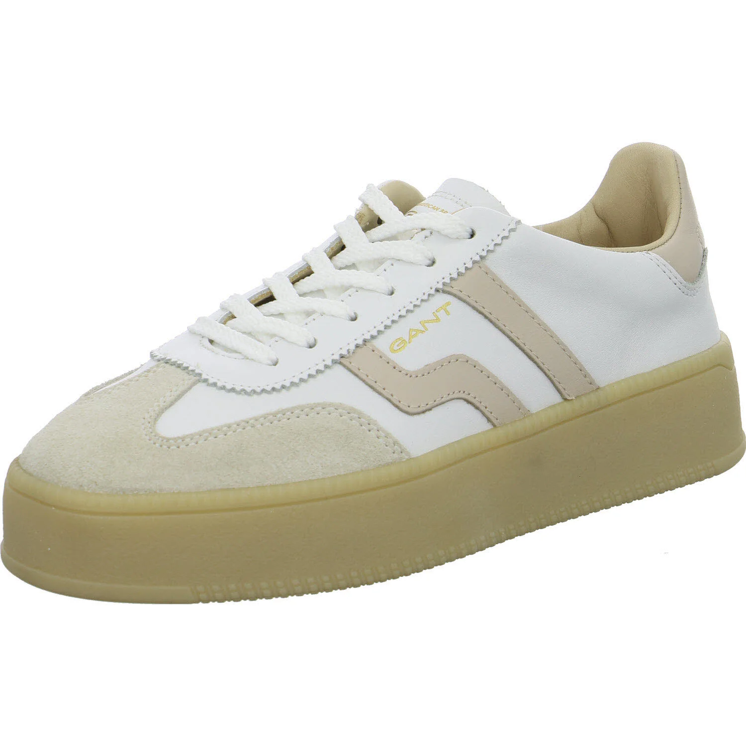 Gant Damen Schnürschuhe 32531202/G265 Cuzmani white/beige normal