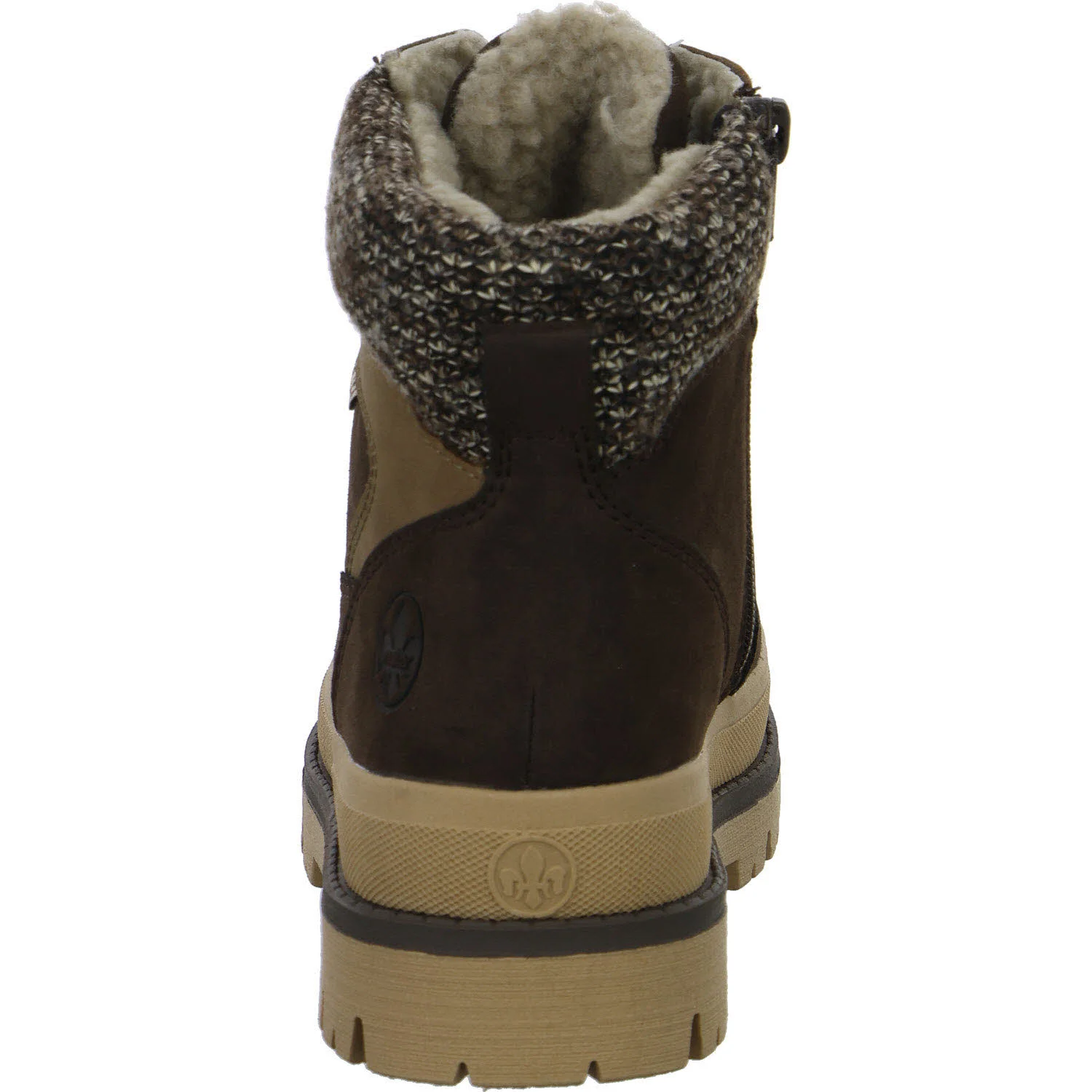 Rieker Damen Schnürstiefel warm Y6210-25 Y6210 rancho/oat/braun-beige F 1/2 (normal)