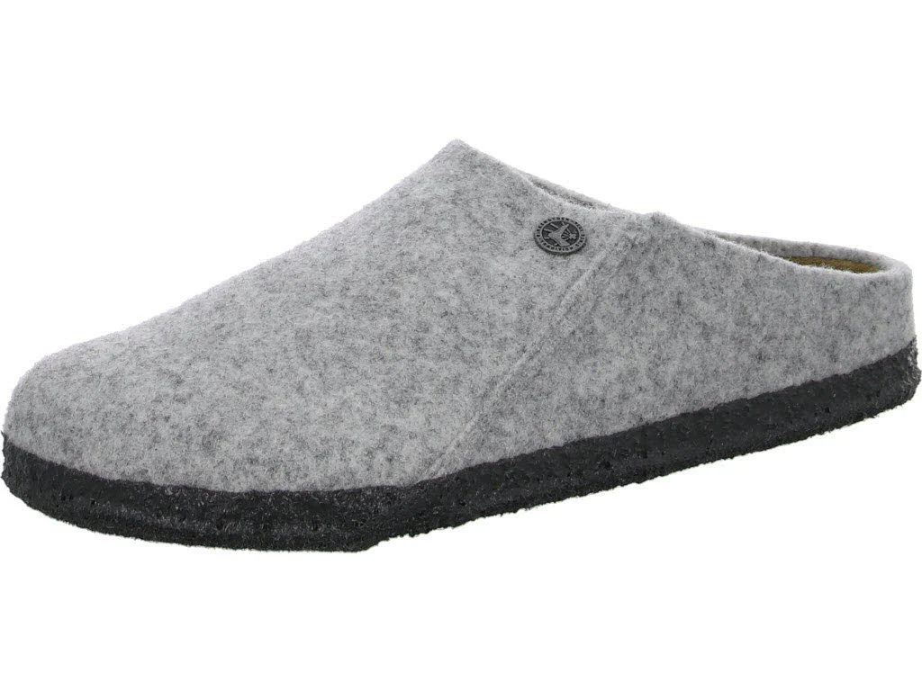 BIRKENSTOCK Damen Winterpantoffel 1015080 Zermatt light grey normal