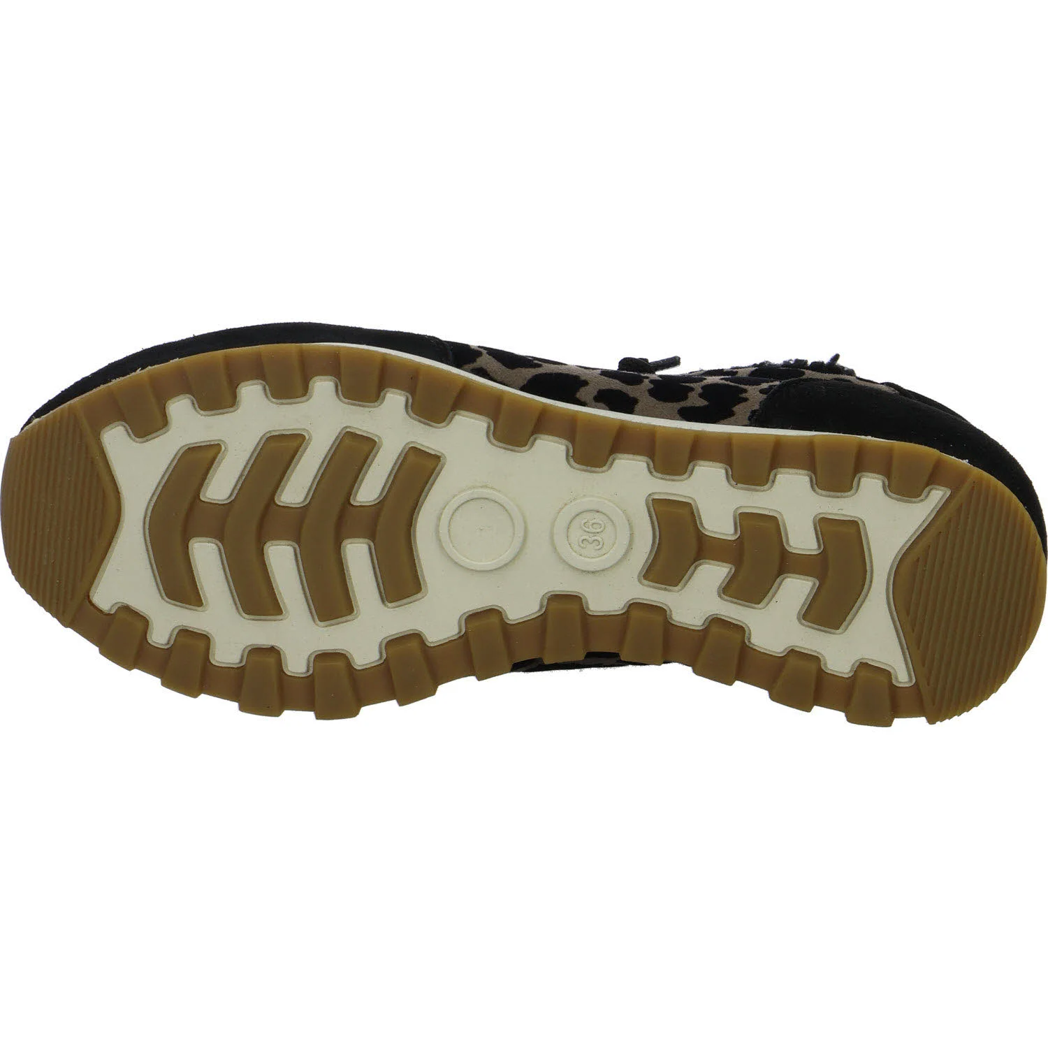 Element 5 von 8 (Bild) – Sioux Damen Slipper 42360 Snejana-700-Wf schwarz/taupe-schwarz G (normal)