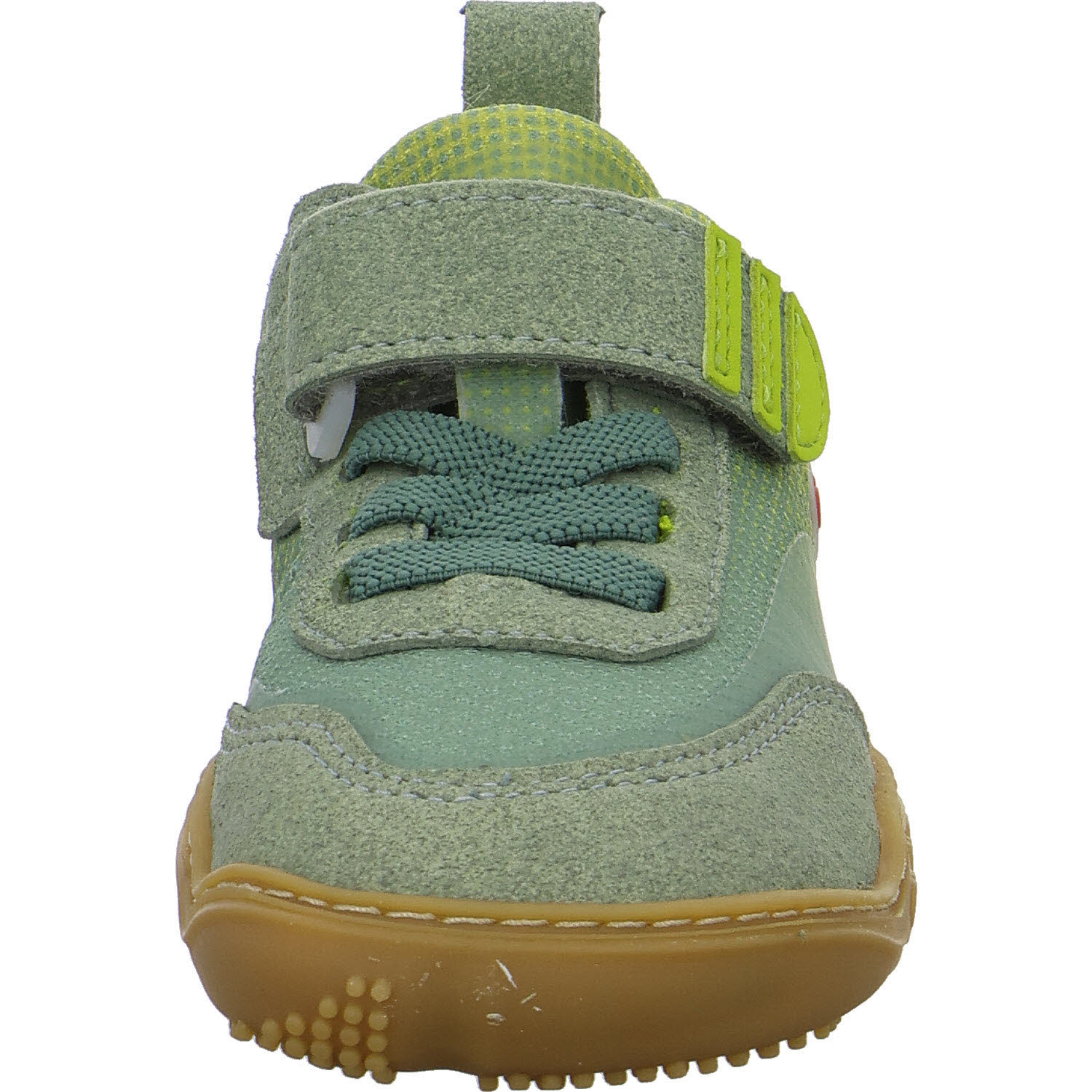 qnuffs Kinderschuh zum Schlupfen QN 0010042/110 Fichte river/grün WMS mittel