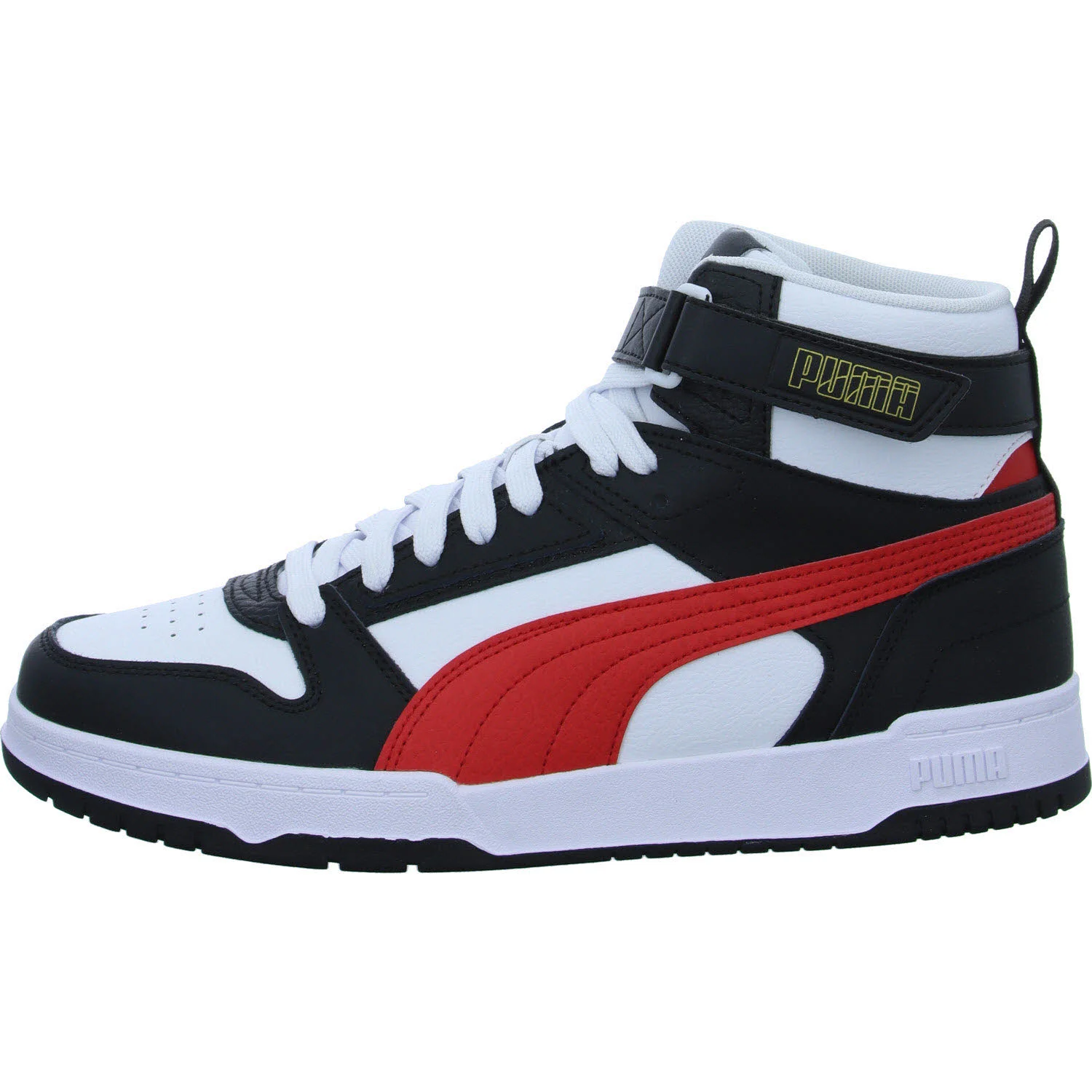 Puma Herren Schnürstiefel 385839/005 RBD GAME PUMA WHITE-HIGH RISK normal