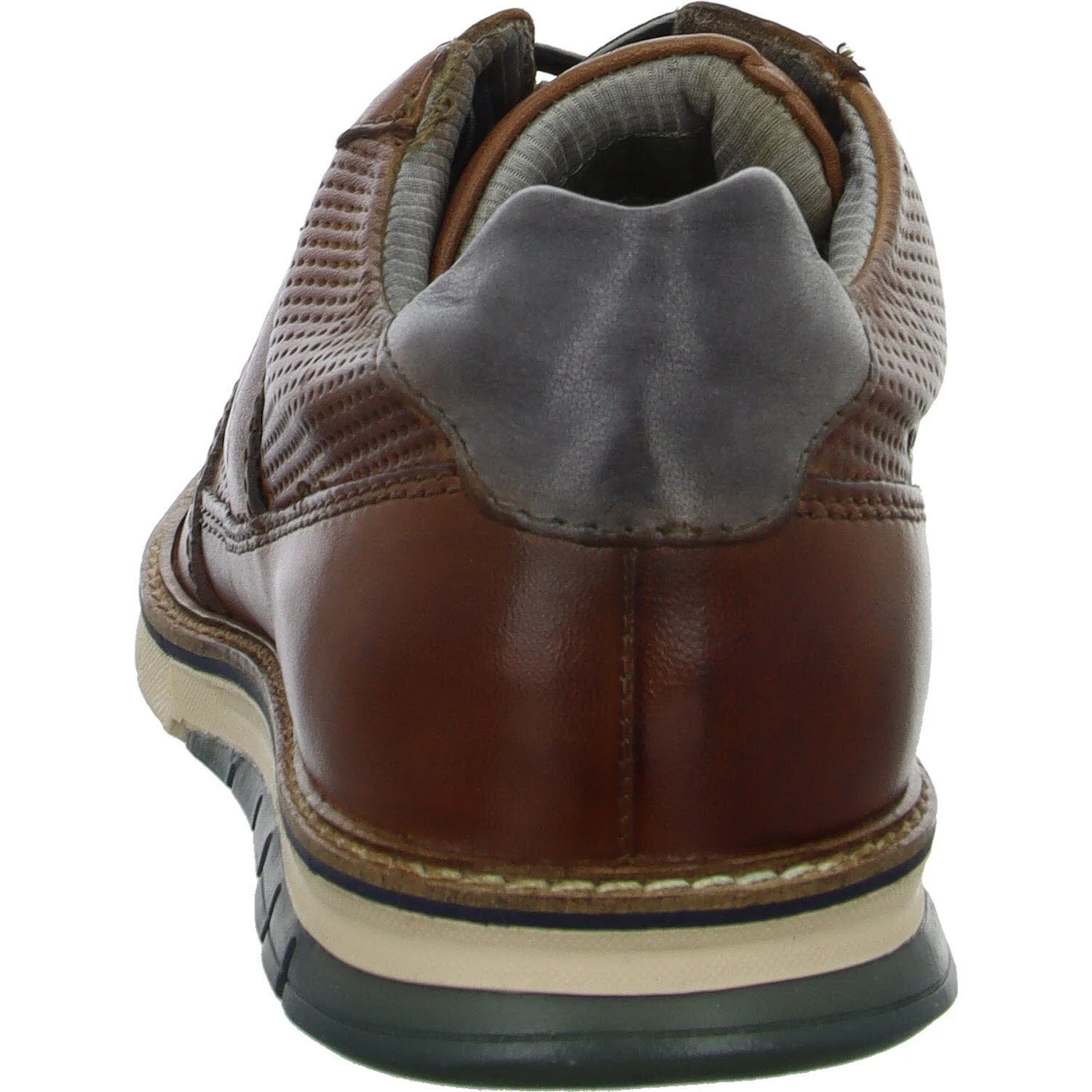 Bugatti men Herren Schnürschuhe 3329711C4100-6300 Simone Comfort cognac normal