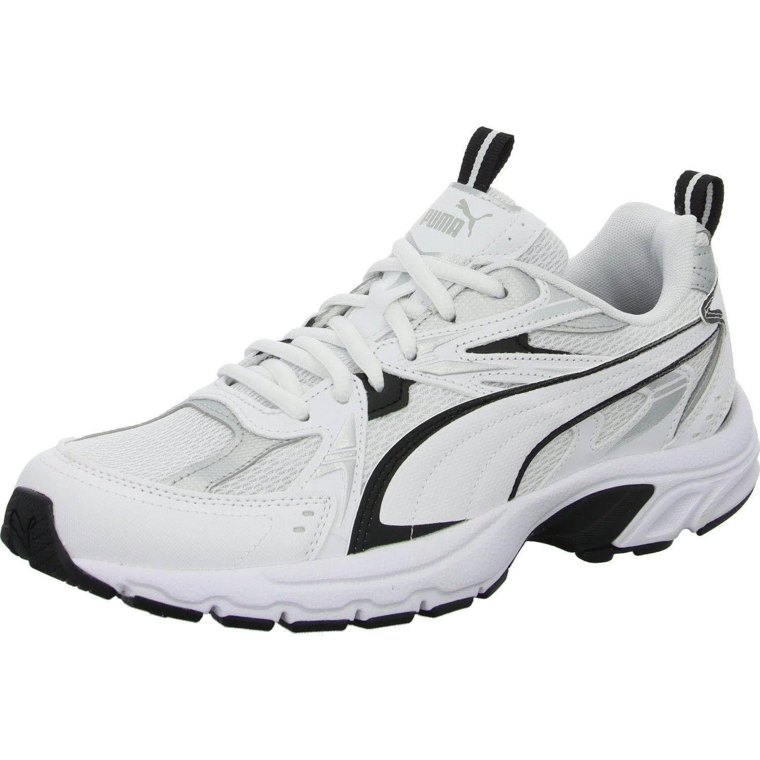 Puma Herren Schnürschuhe 402623/001 MILENIO TECH_ white-puma black-puma silver normal