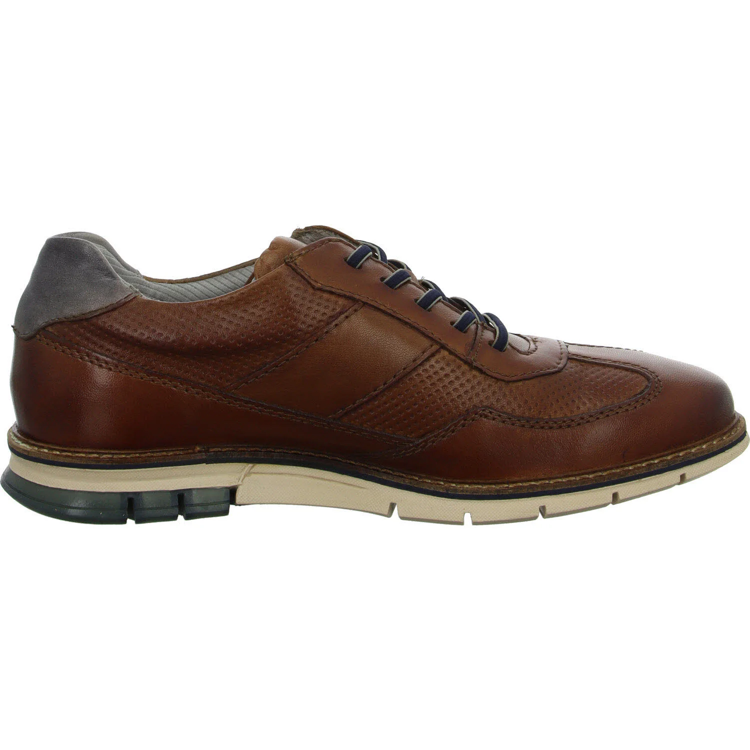 Bugatti men Herren Schnürschuhe 3329711C4100-6300 Simone Comfort cognac normal