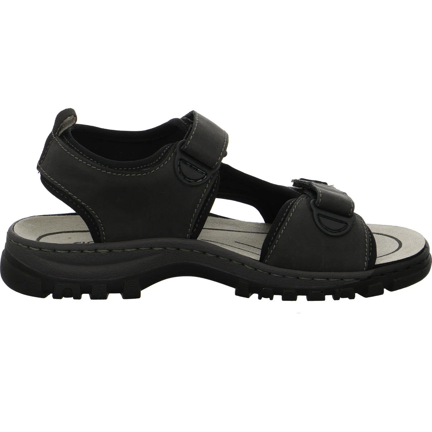 Rieker Herren Sandalen 25055-00 25055 schwarz/schwarz/schwarz G (weit)