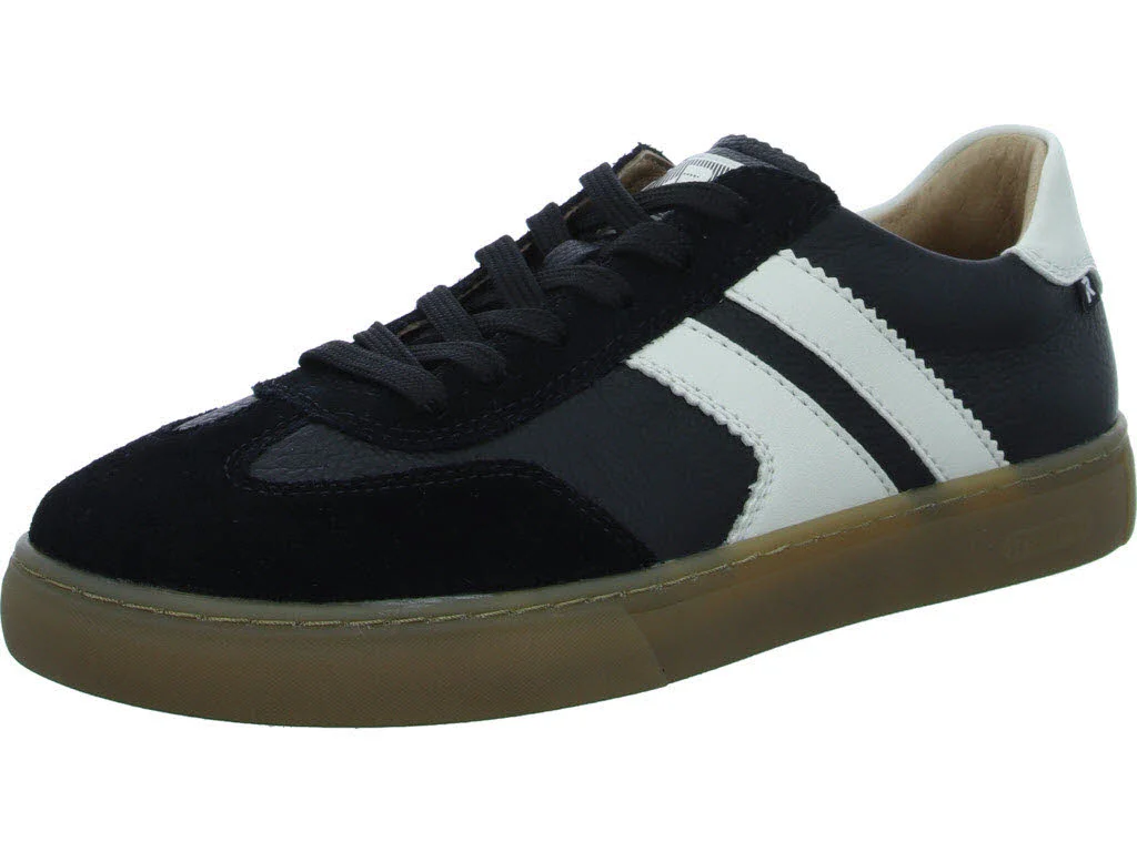Herren Schnürschuhe U0707-00 U0707 schwarz/schwarz/offwhite G 1/2 (weit)
