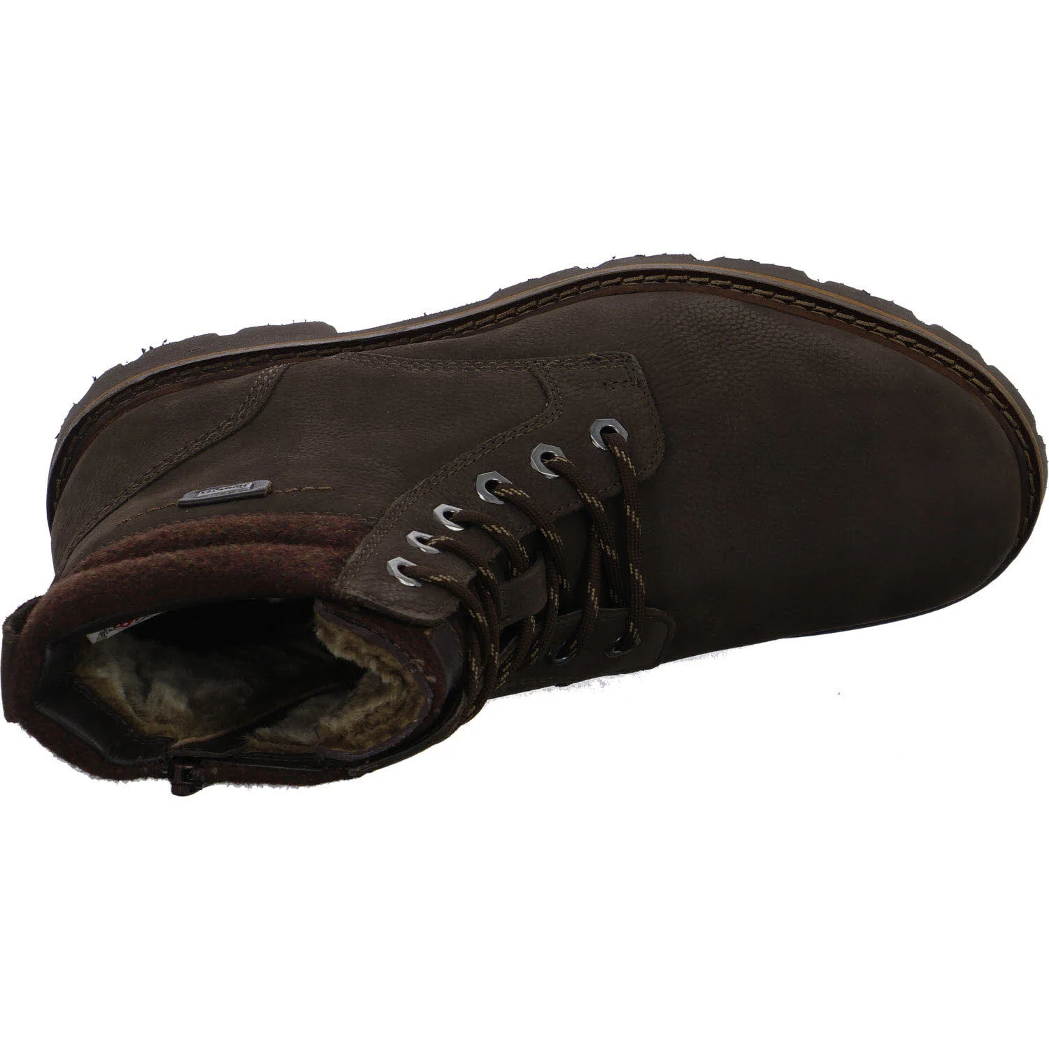 Sioux Herren Schnürstiefel warm 13021 Adalr.-704-Tex-Lf-H caffe/brown H (weit)
