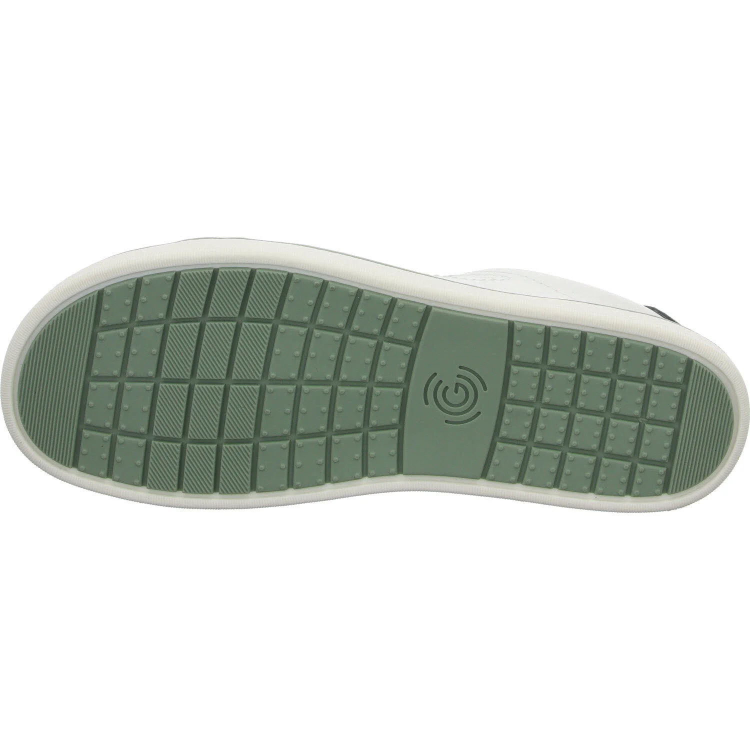 Groundies Schnürschuh 210233-44 Galaxy white/sage green weit