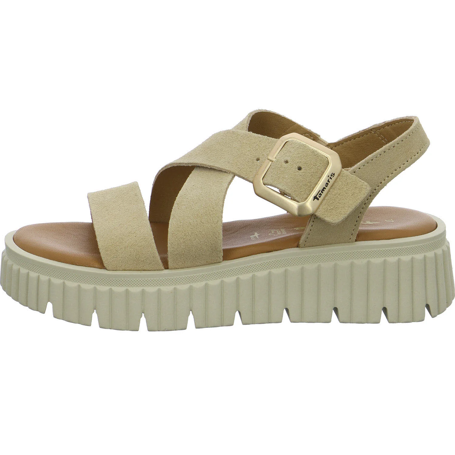 Tamaris Damen Sandalen 1-28705-44/400 1-28705-44 beige normal