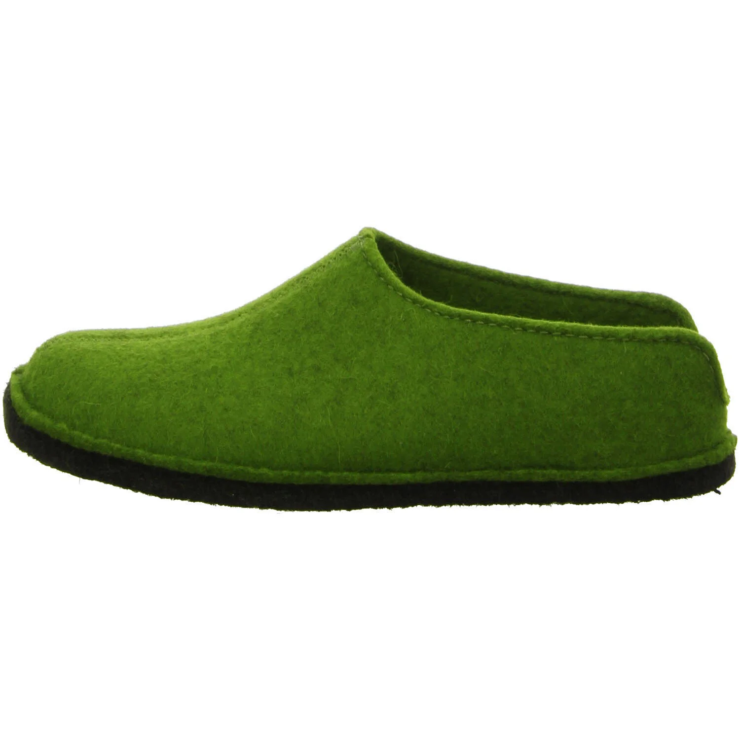 Haflinger Damen Winterpantoffel 311013-036 Flair Smily grasgrün normal