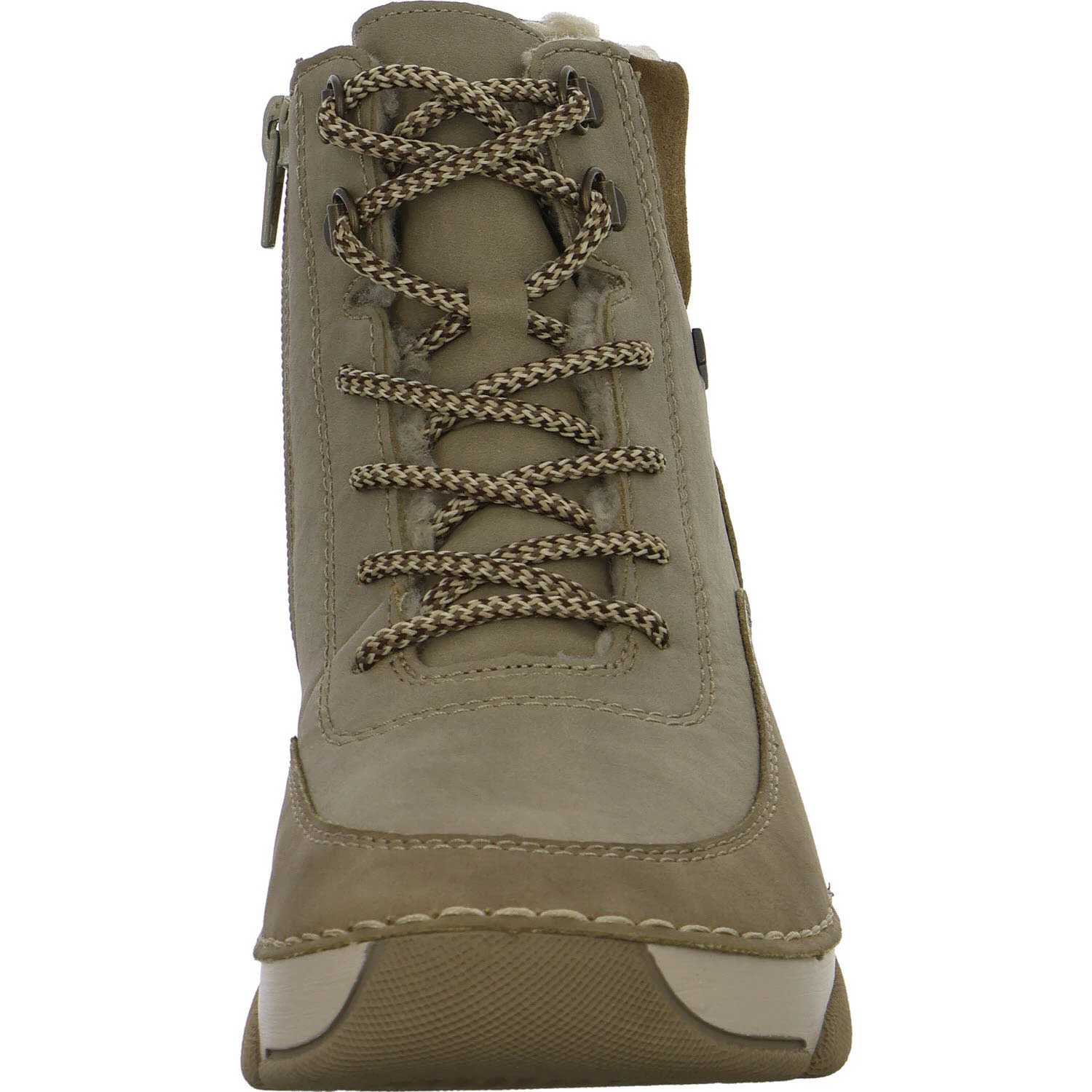 Element 3 von 8 (Bild) – Rieker Damen Schnürstiefel warm 45956-64 45956 fango/congo/holz F 1/2 (normal)