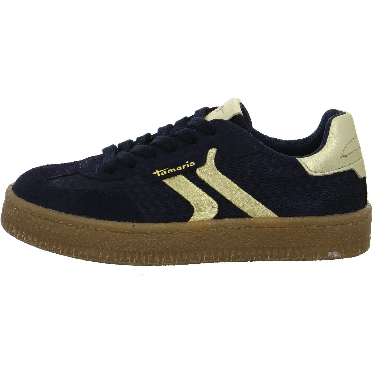 Tamaris Damen Schnürschuhe 1-23723-44/890 1-23723-44 navy comb normal