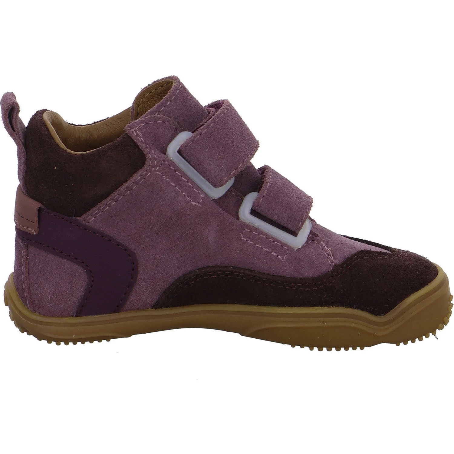 qnuffs Kinderschuh zum Schlupfen QN 0010142/320 Kastanie brombeer/sucre WMS mittel