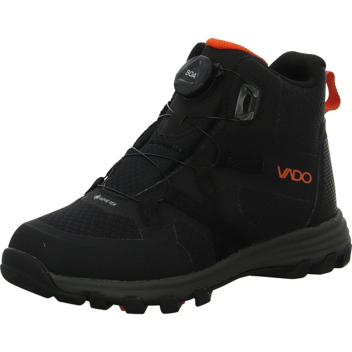 VADO Kinder Winterstiefel 81201-1200/017 HIKER Mid BOA GTX black_orange normal