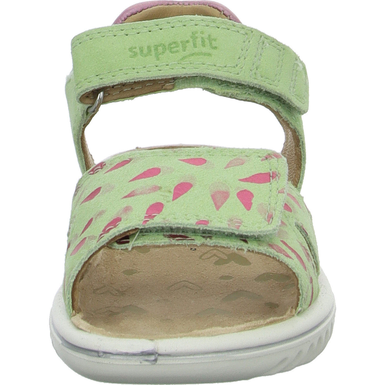 Element 3 von 8 (Bild) – Superfit Kinder Sandalen 1-609004-7520 Sparkle hellgrün/pink WMS mittel