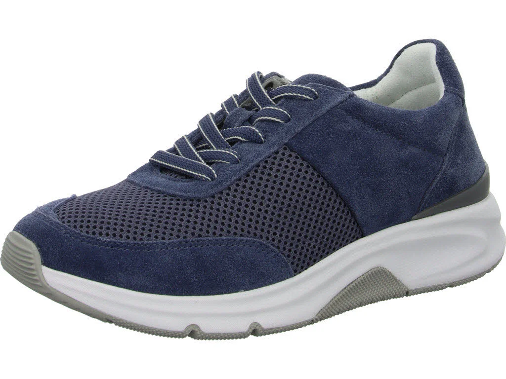 Gabor Rollingsoft Damen Schnürschuhe 86.897.16 86.897 jeans G (normal)